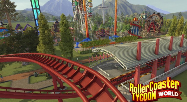 RollerCoaster Tycoon World Screenshot