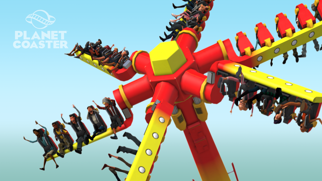 Planet Coaster model "Power" ride