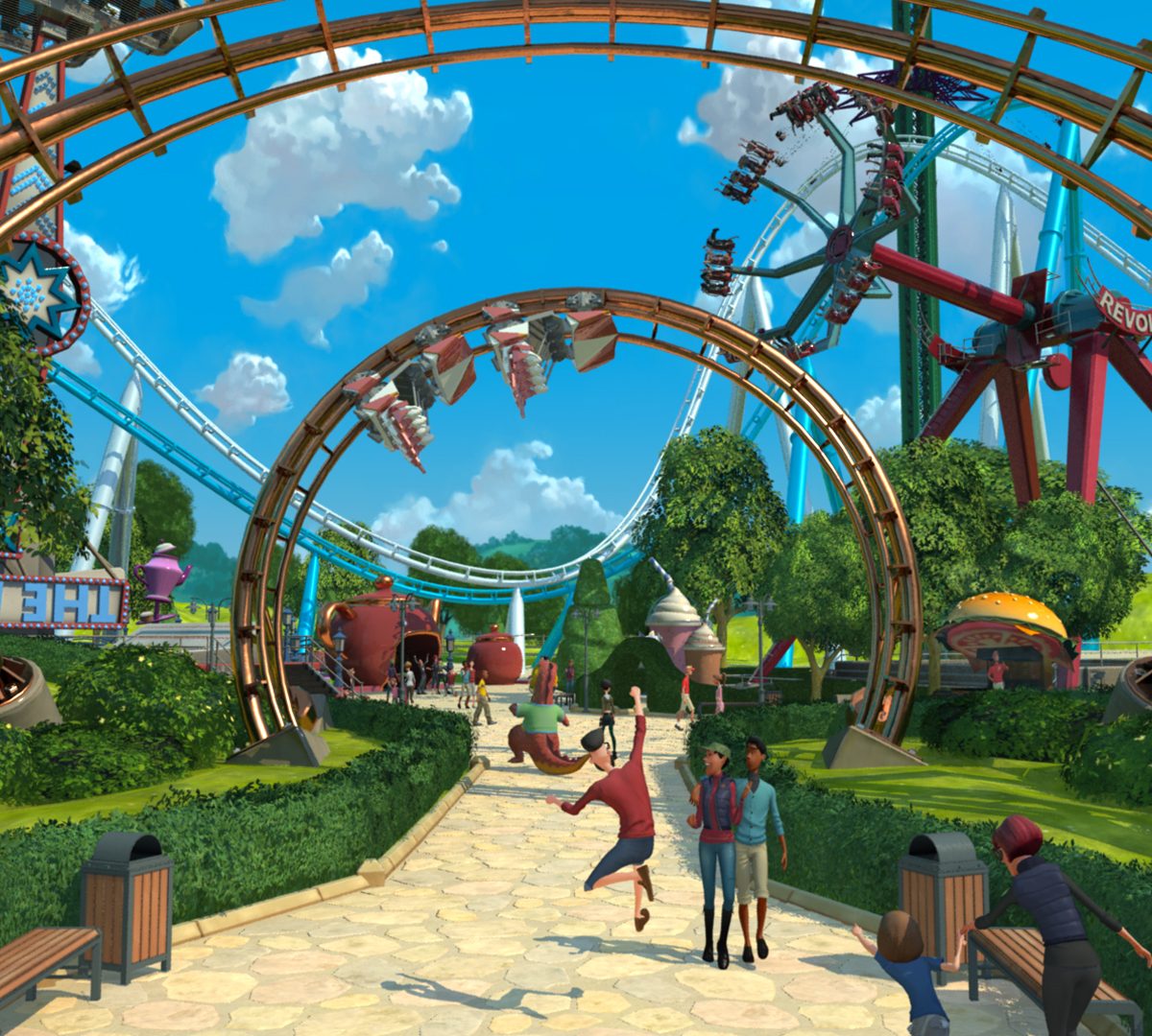 Planet Coaster Entrance