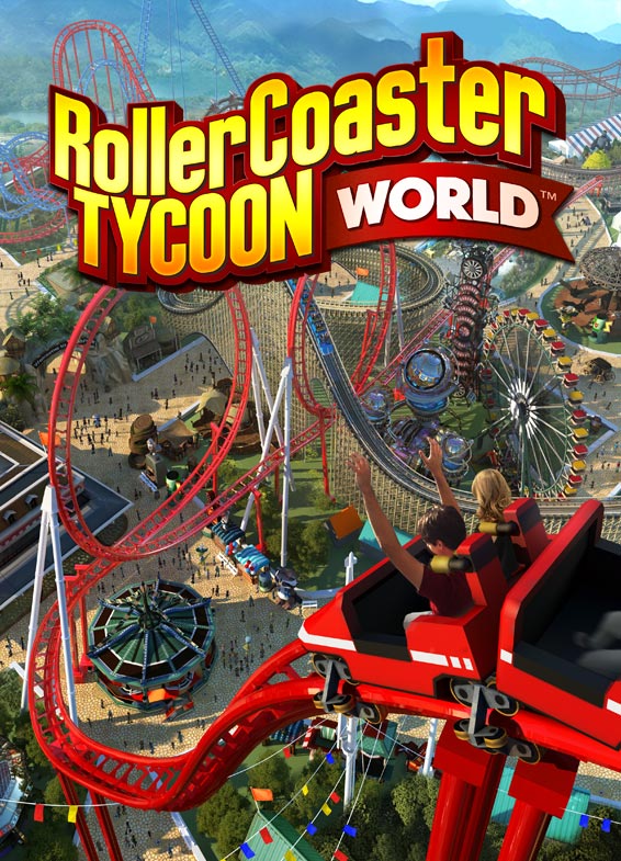 RollerCoaster Tycoon World Boxart