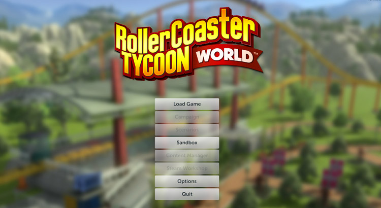 rollercoaster tycoon world download beta