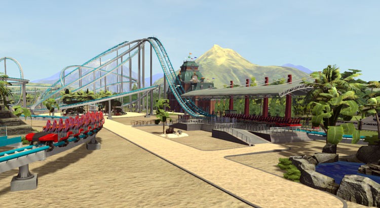 Building Roller Coasters in Roller Coaster Tycoon World