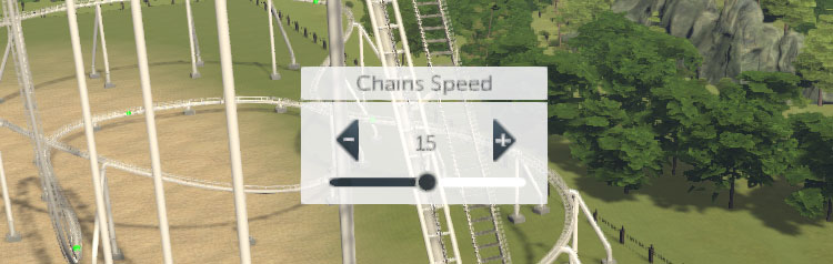 change chains speed